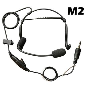 CrewChief Lightweight Radio Headset with M2 Connector