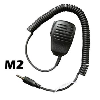 Flare Compact Speaker Microphone with an M2 connector