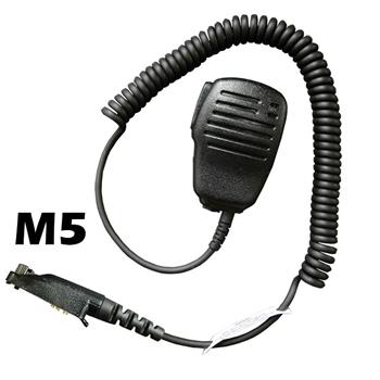 Flare Compact Speaker Microphone with an M5 connector