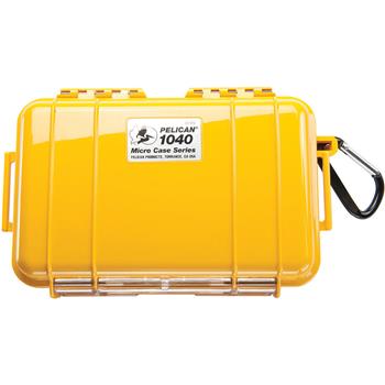 Yellow Pelican 1040 Micro Case with Black Liner