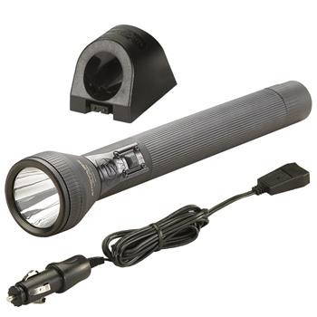 Black Streamlight SL-20LP NIMH Rechargeable LED Flashlight with 12V DC Charger