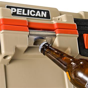 Pelican™ Cooler 30 Qt Cooler with a built-in bottle opener