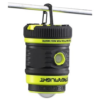 Streamlight Siege AA Lantern hangs with a spring-loaded D-ring