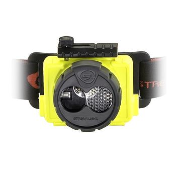 Streamlight Double Clutch USB Headlamp facecap twists for easy functionality