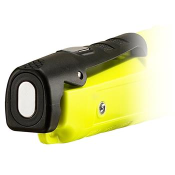 Streamlight Dualie® Rechargeable Flashlight magnet on tail end of clip