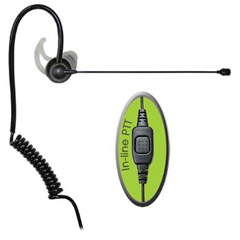 Comfit® Noise Canceling Boom Microphone Earpiece within-line PTT