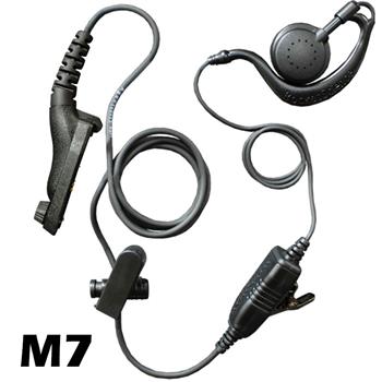 Agent C-Ring Surveillance Radio Earpiece with M7 Connector