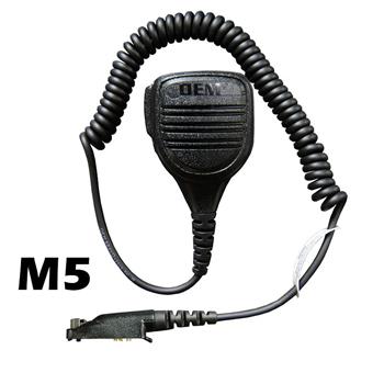 Bravo Speaker Microphone with an M5 connector