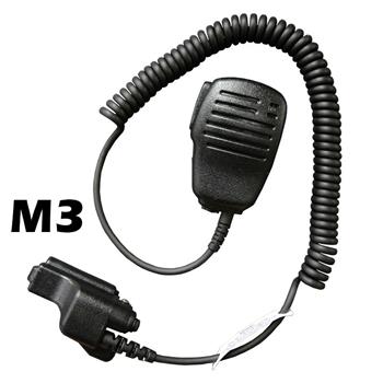 Flare Compact Speaker Microphone with an M3 connector