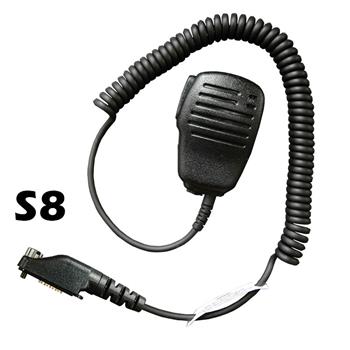 Flare Compact Speaker Microphone with an S8 connector