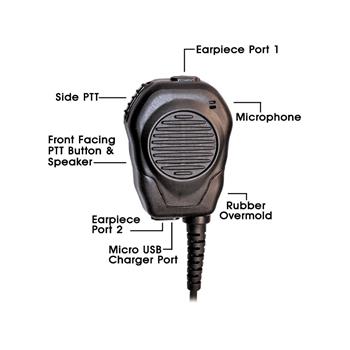 Valor Speaker Microphone for Zello
