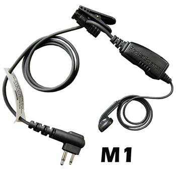 Vapor Surveillance Radio Earpiece with M1 Connector