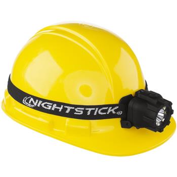 Nightstick 4604B Dual-Light™ Headlamp includes the elastic strap (Helmet not Included)