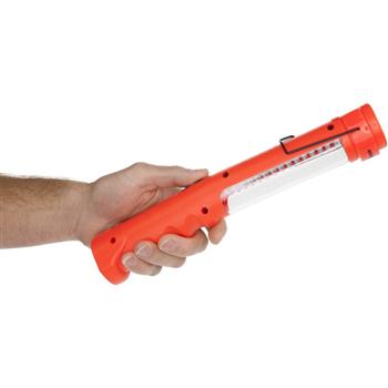 Nightstick 2492 Dual-Light™ Work Light has a ergonomic shaped handle makes it easy to hold and use