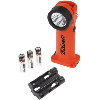 Nightstick INTRANT® Intrinsically Safe Angle Light includes battery carrier and batteries