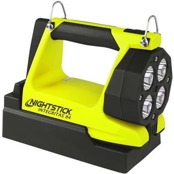 Nightstick INTEGRITAS™ 84 Lantern charger snaps-in and locks