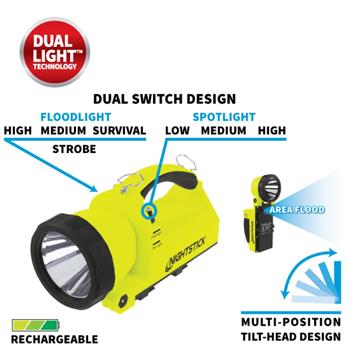 Nightstick 5586GX Dual-Light™ Lantern dual switch design