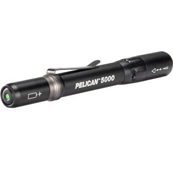 Pelican™ 5000 Flashlight has a full time battery charge indicator