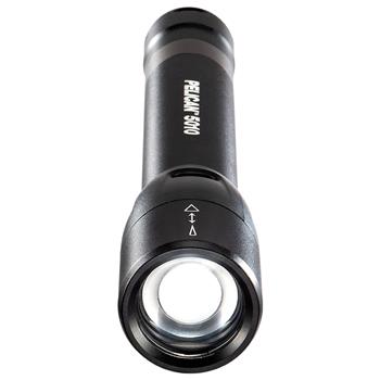 Pelican™ 5010 Flashlight slid the head for flood to spot operation
