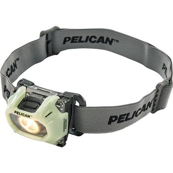 Pelican 2750CC LED Headlamp push-button on/off and mode switch