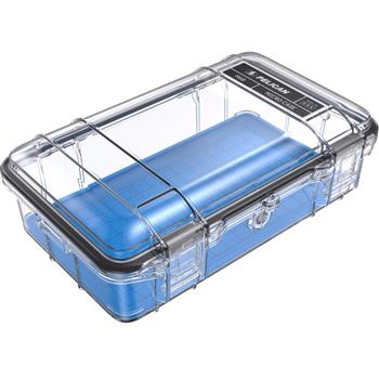Pelican M60 Micro Case - Clear with Blue Liner