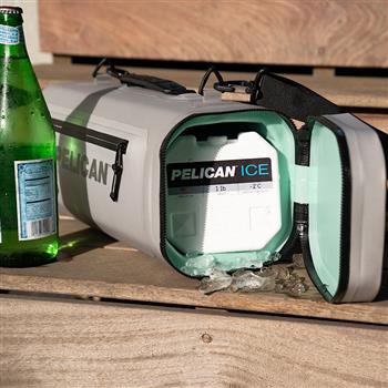 1 lb Pelican™ Cooler Ice Pack chills contents faster