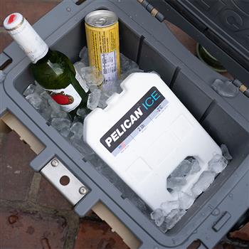 Pelican™ Cooler 2 lb Ice Pack chills contents faster