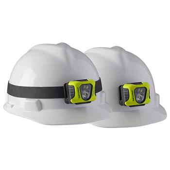 Streamlight Enduro® Pro USB headlamp industrial model attaches securely to hardhat