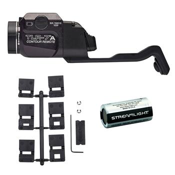 Streamlight TLR-7A Contour Remote Weapon Light includes battery and key kit