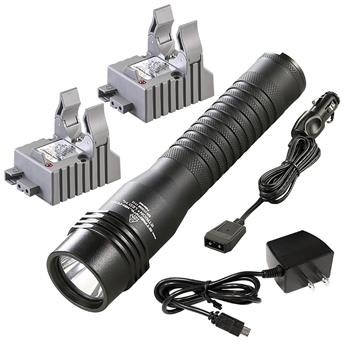 Streamlight Strion LED HL Rechargeable Flashlight with AC/DC charge cords and two bases