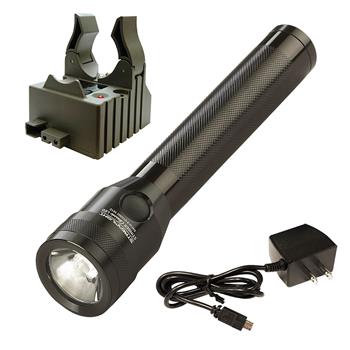 Streamlight Stinger Classic LED Flashlight with AC charge cord and one base