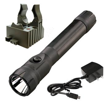 Streamlight PolyStinger DS LED Rechargeable Flashlight with AC charge cord and one base