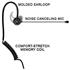 Comfit® Noise Canceling Boom Microphone with right ear adjustable loop