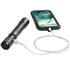 Pelican™ 5050R Rechargeable LED Flashlight connect to a USB port to power your smartphone